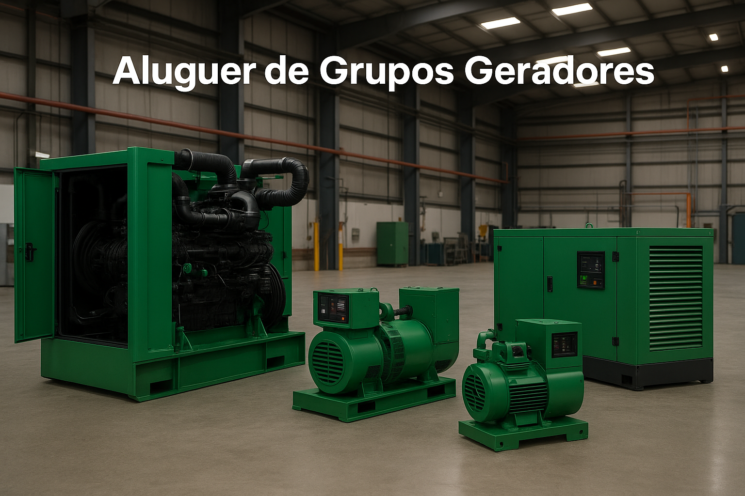 Aluguer de Grupos Geradores